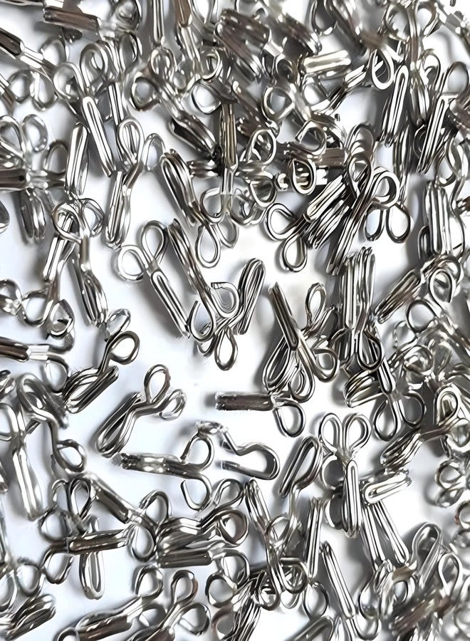 Vemlons Blouse Hooks for Ladies Blouses/Children Dresses/Frock/Gowns/Chuddidars/Dresses. 200 Piece Stainless Steel Blouse Hook Handipicked Pack - Image 3